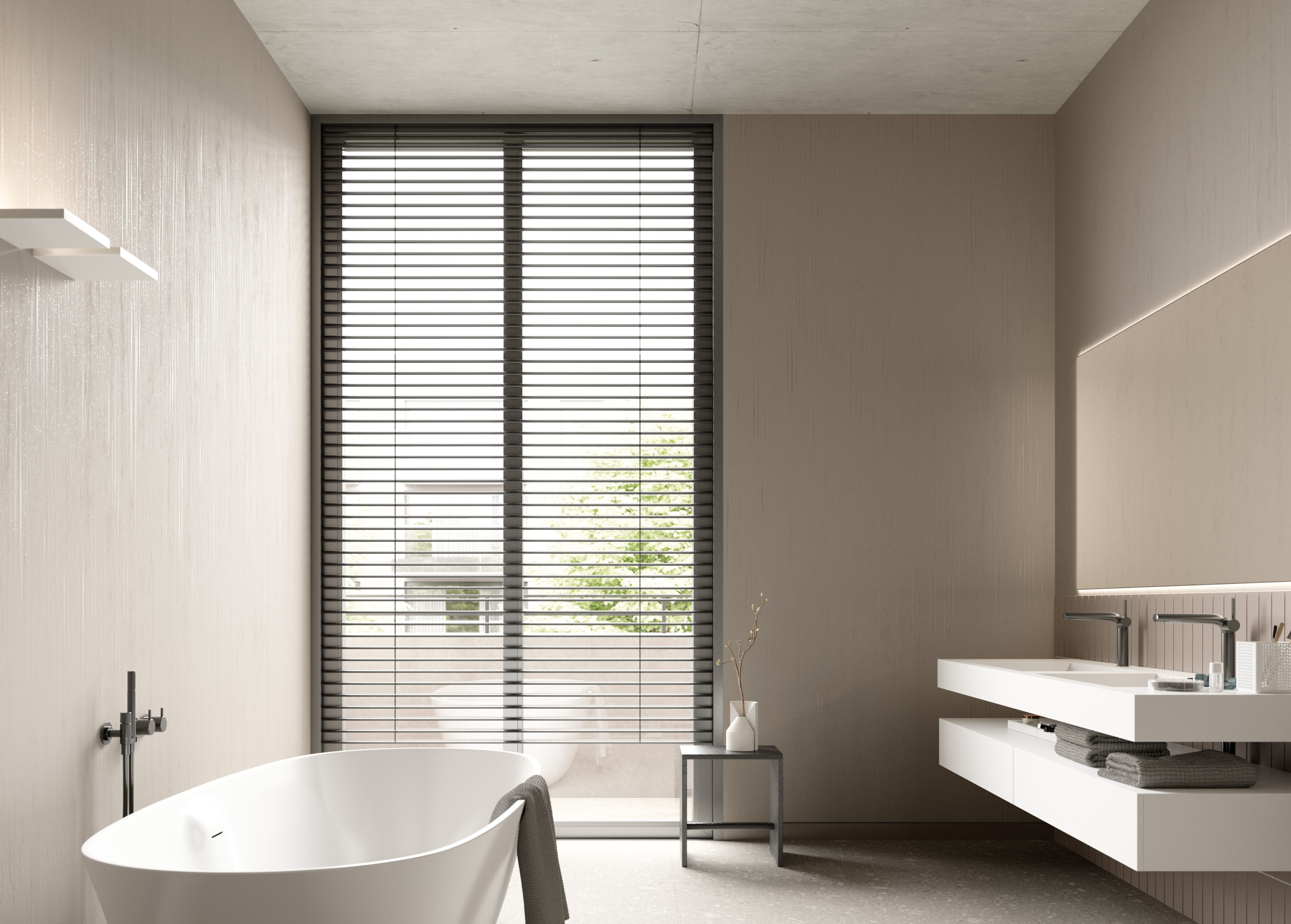 Premium_Bathroom_Kreativtechnik Calcino Romatico Travertino_Keyshot